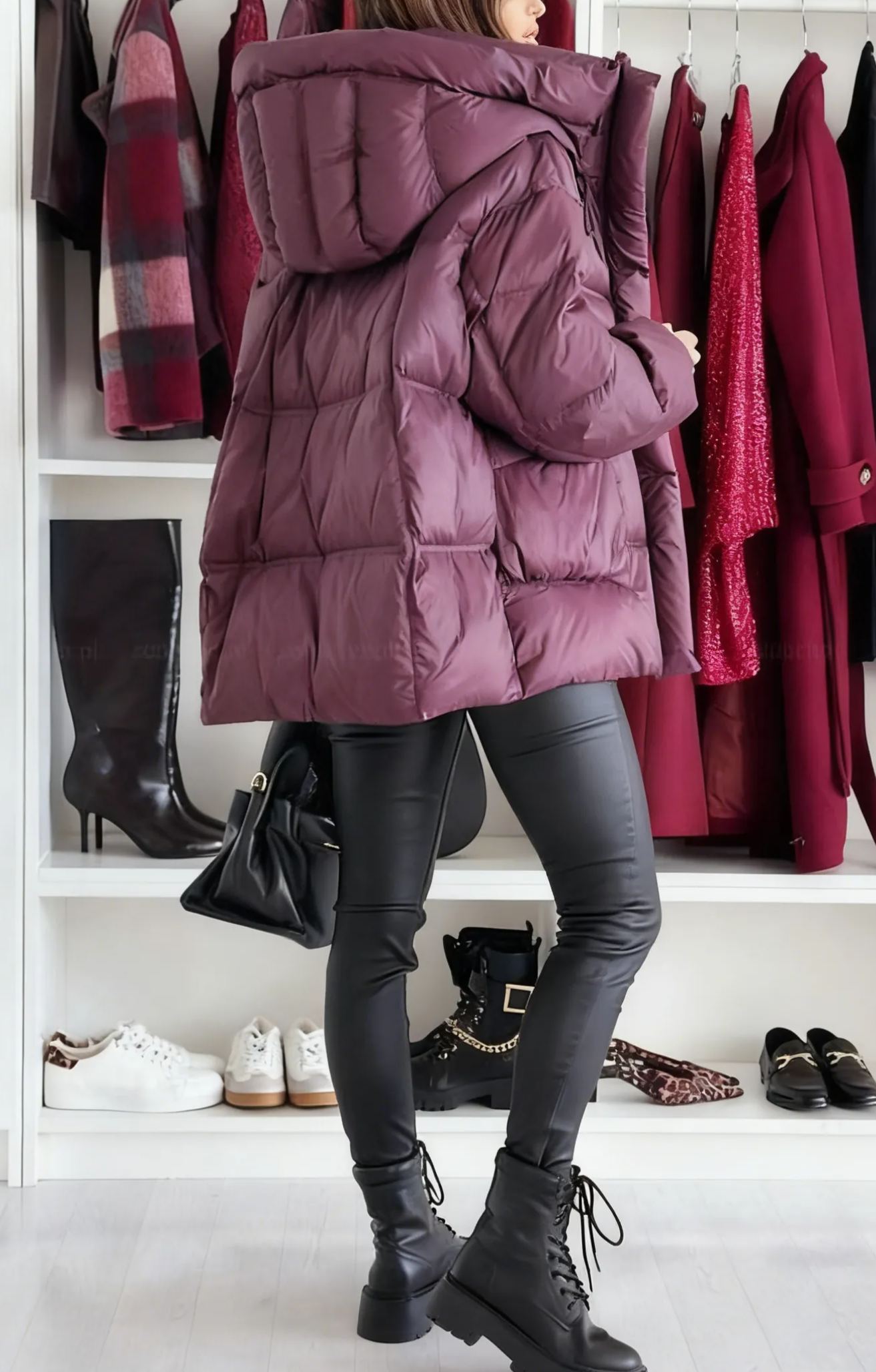 Puffy Hooded Puffer Jacket