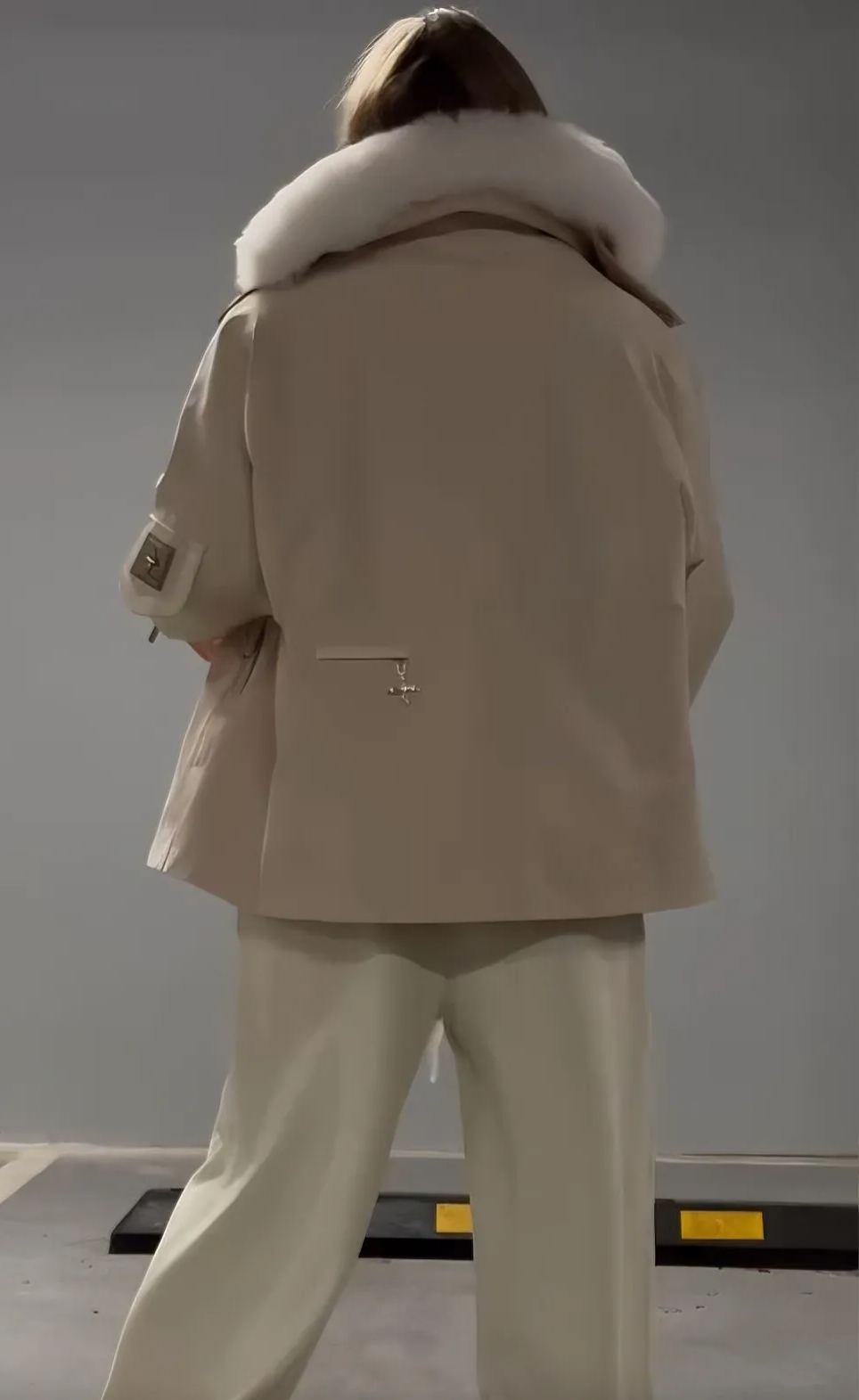 Faux Fur Lined Multifunctional Parka