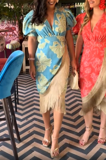 Huelva Fringe Dress