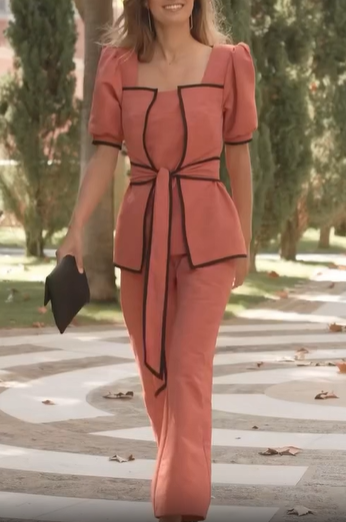 Retro Color Block Set