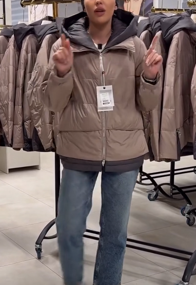 Quilted Hooded Puffer Jacket