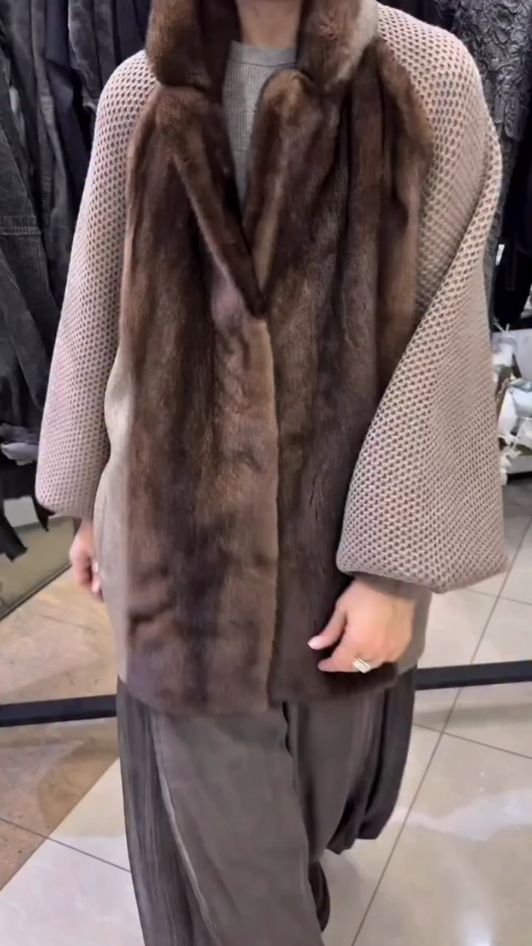 Chic Relaxed-Fit Two-Piece Outerwear