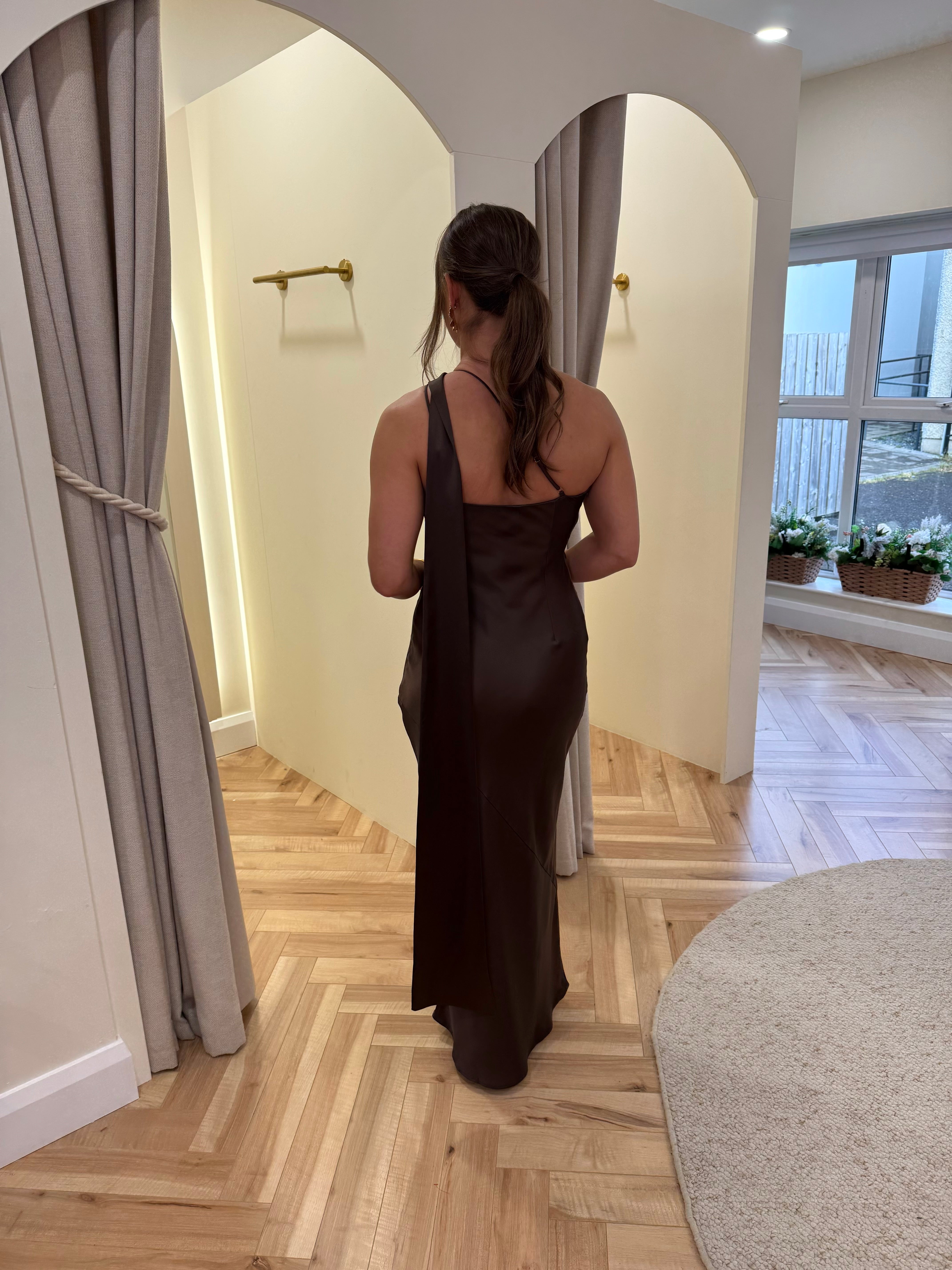 Sheree brown maxi dress