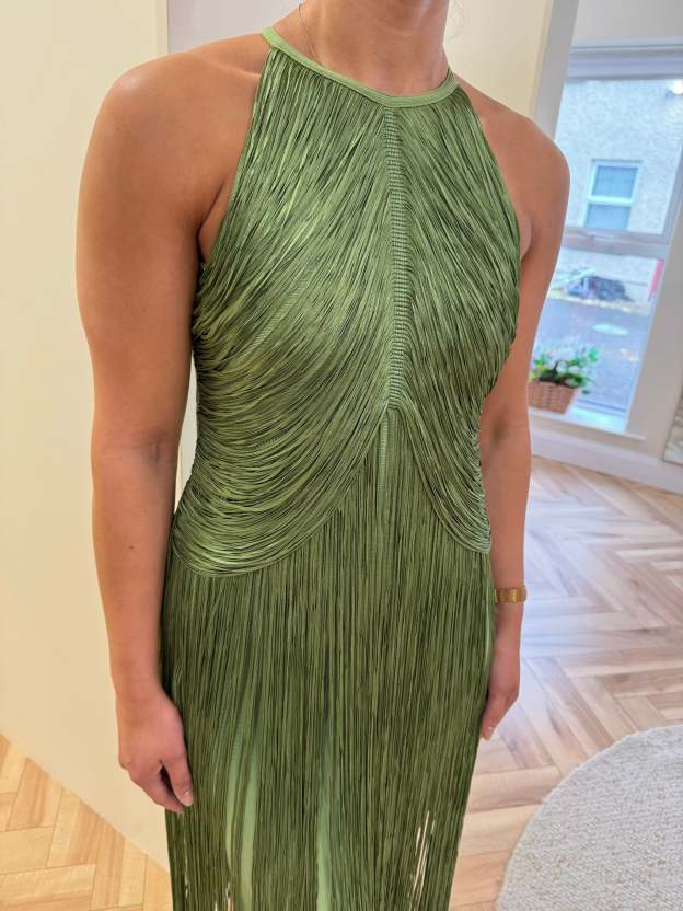 Verona Fringe Bandage Dress