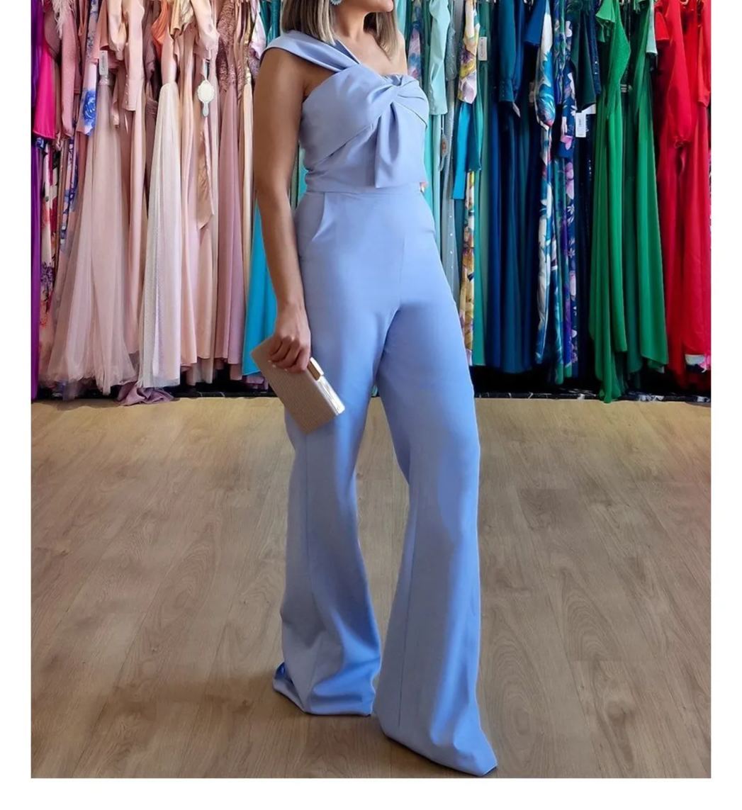 one-shoulder jumpsuit