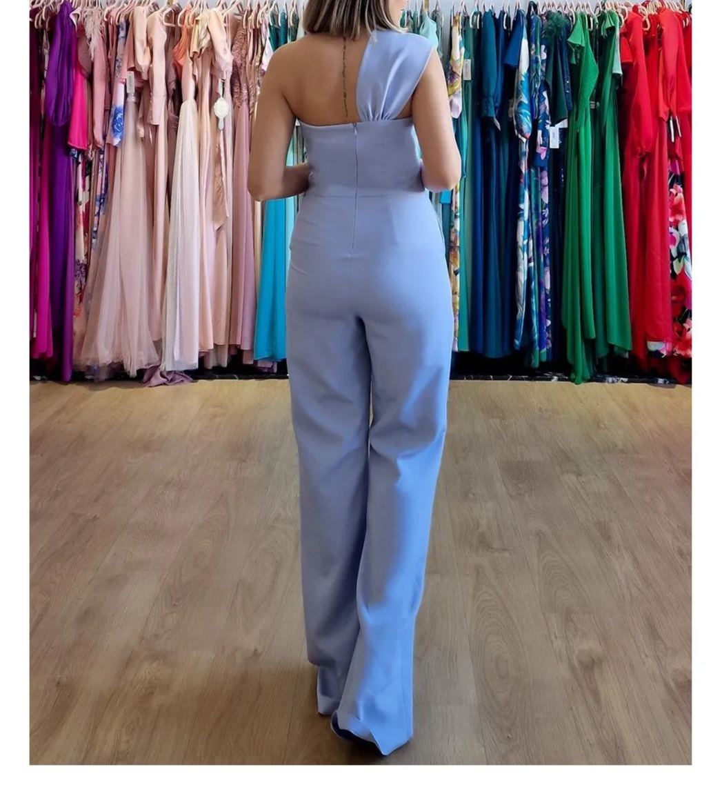 one-shoulder jumpsuit