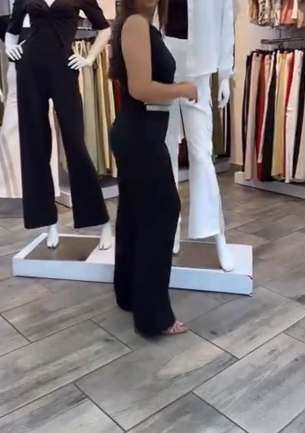 [Copy]Colorblock Sleeveless Floral Maxi Dress