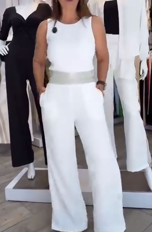 [Copy]Colorblock Sleeveless Floral Maxi Dress