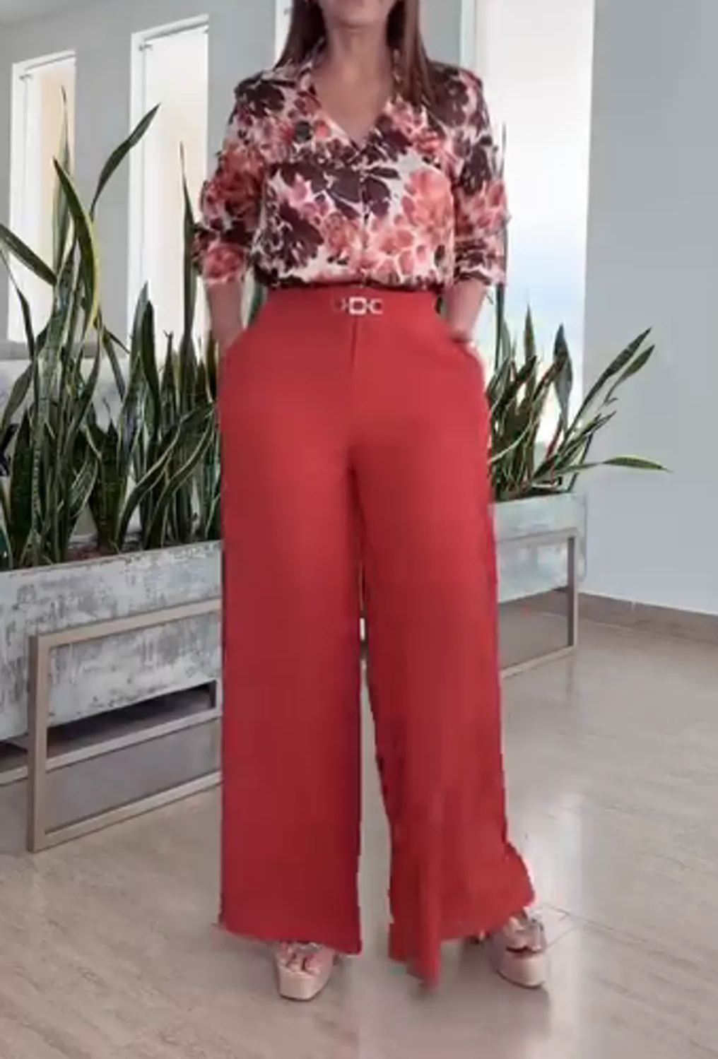 [Copy][Copy]Colorblock Sleeveless Floral Maxi Dress