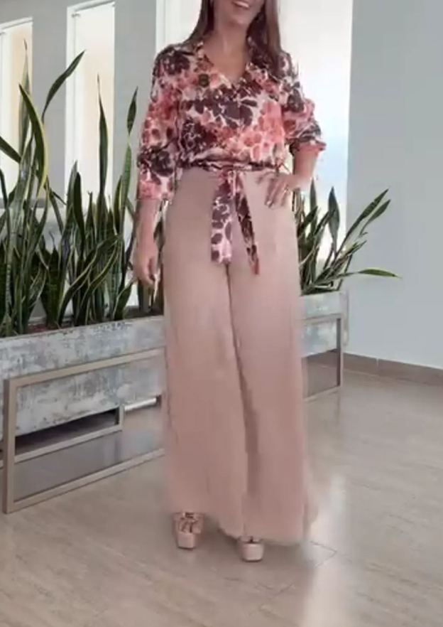 [Copy][Copy]Colorblock Sleeveless Floral Maxi Dress