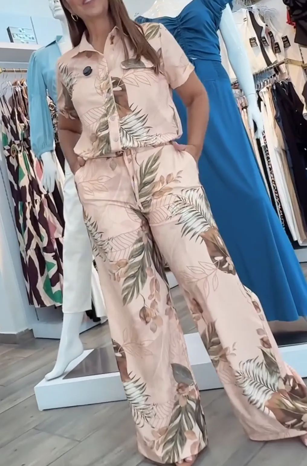 [Copy][Copy]one-shoulder jumpsuit