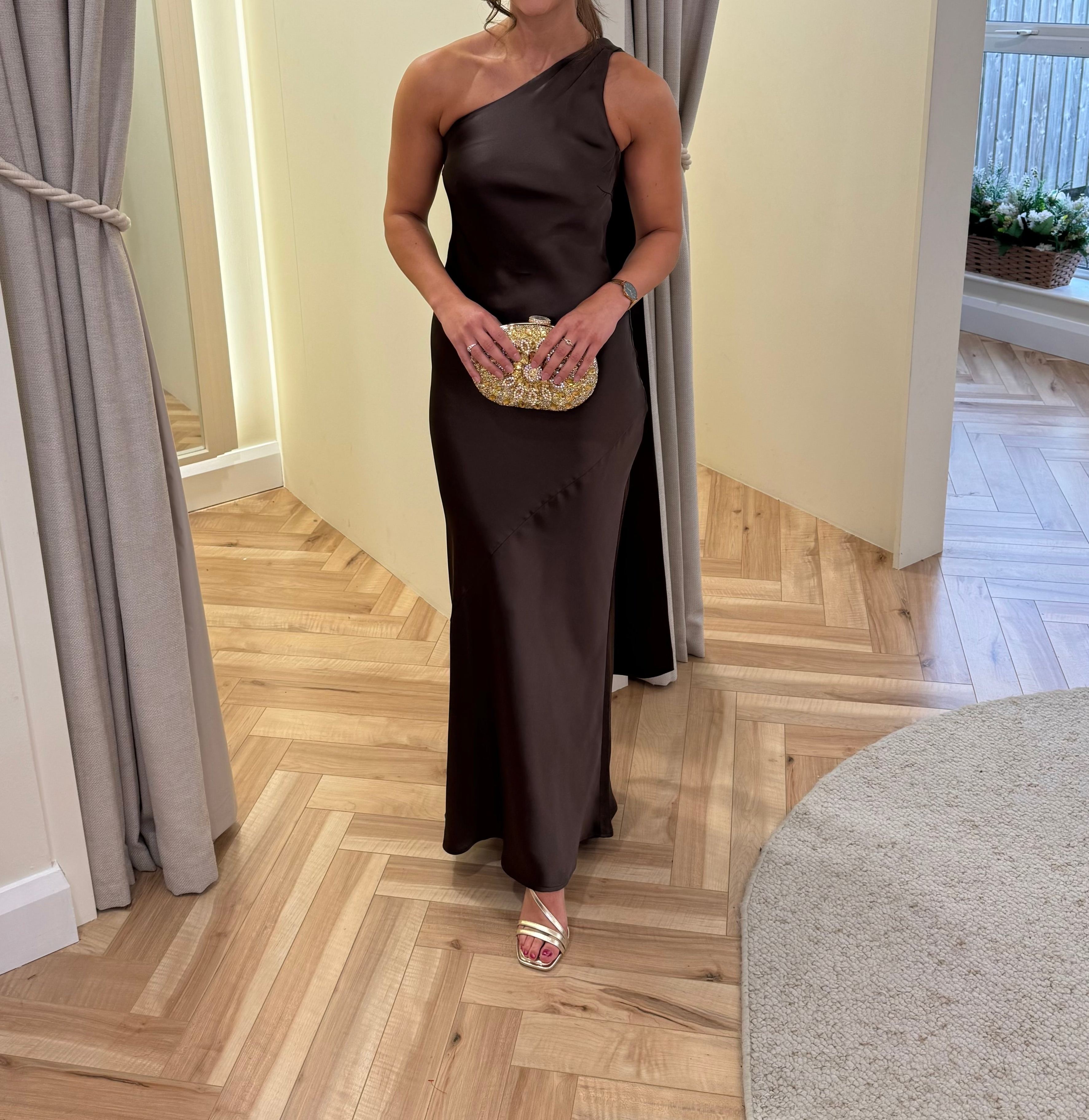 Sheree brown maxi dress