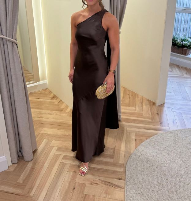 Sheree brown maxi dress