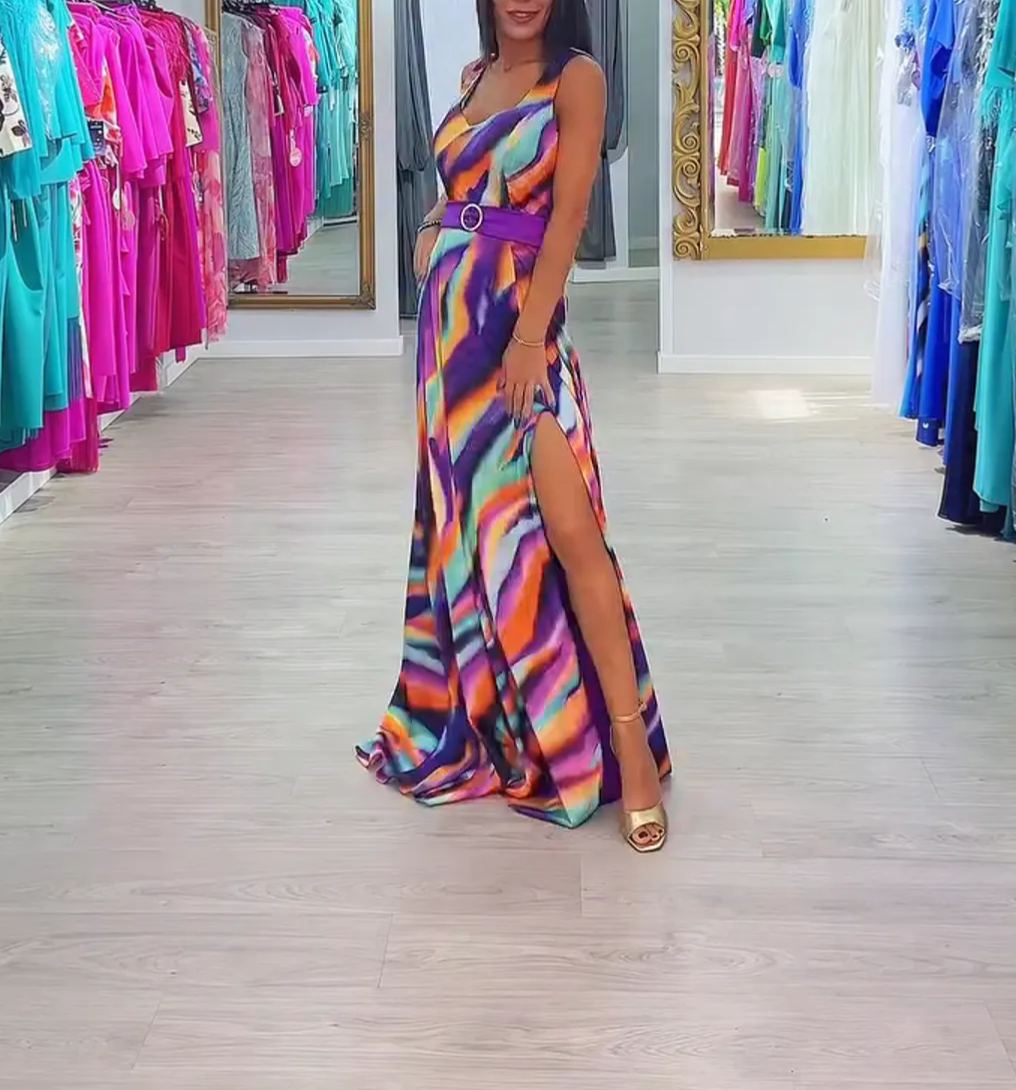 [Copy][Copy][Copy][Copy][Copy][Copy][Copy]Elegant Floral Wrap Dress