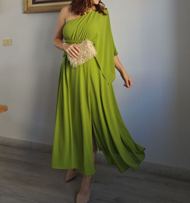 [Copy]Champagne - Hued Fringe and Feather Embellished Mini Dress