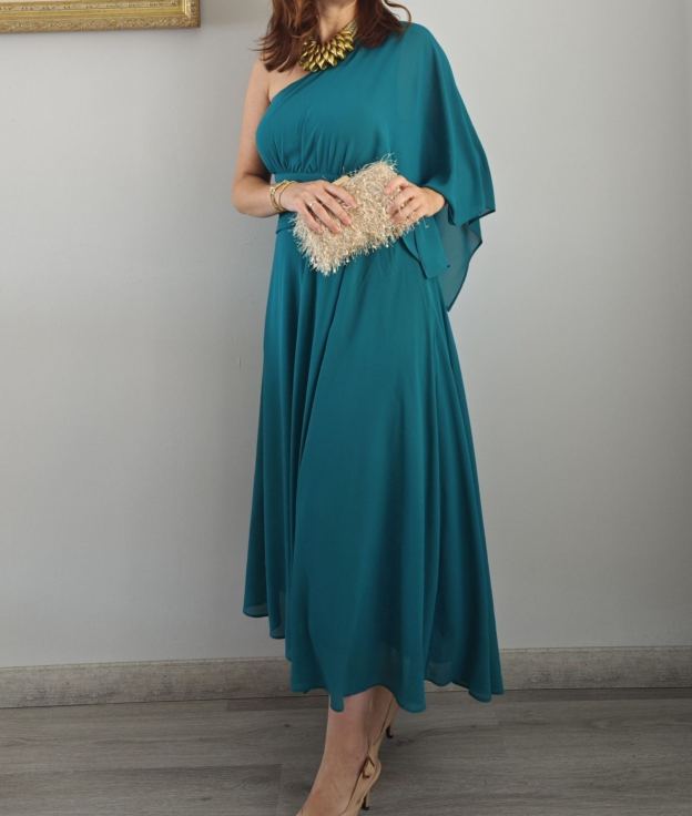 [Copy]Champagne - Hued Fringe and Feather Embellished Mini Dress