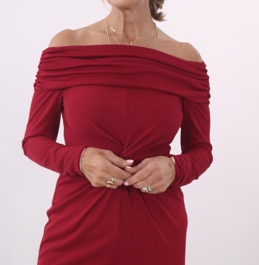 [Copy]Pink and Purple Abstract Print High Neck Maxi Dress