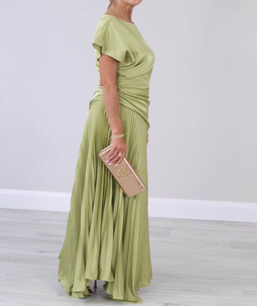 [Copy]Burgundy Off - Shoulder Long Sleeve Maxi Dress