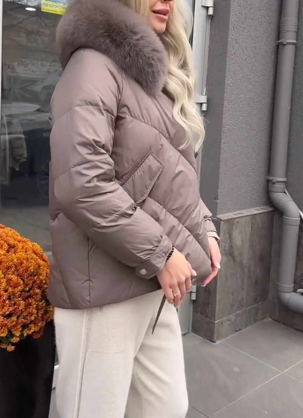 [Copy]Leopard Print Faux Fur Hooded Jacket