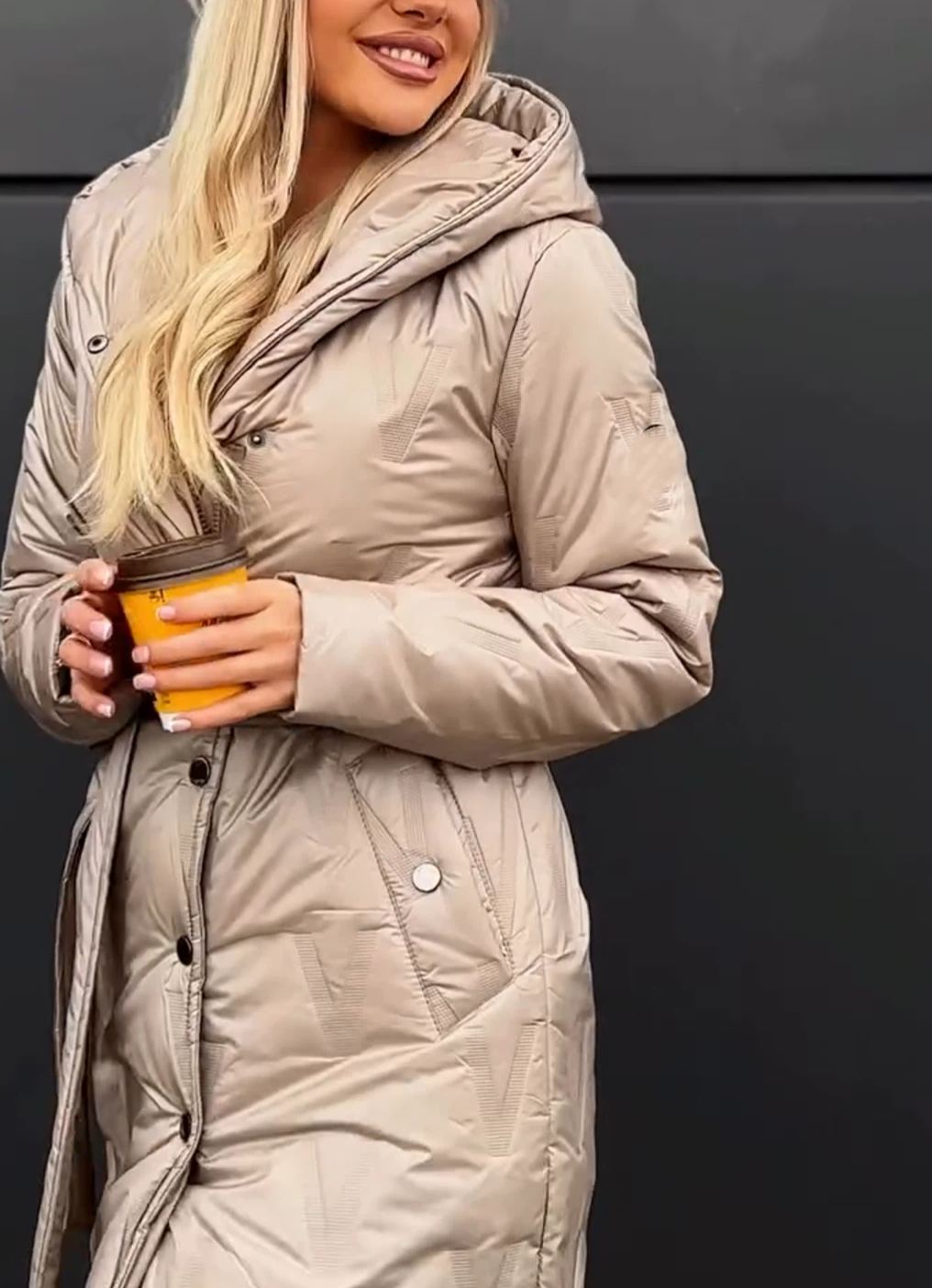 [Copy]Long Hooded Down Jacket