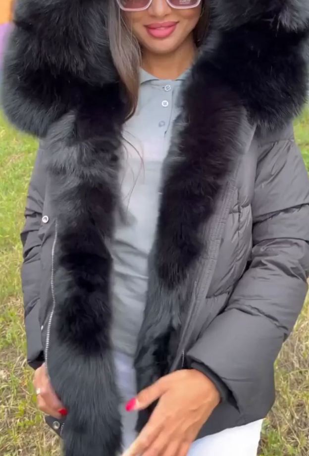 [Copy]Light Pink Faux Fur Short Coat