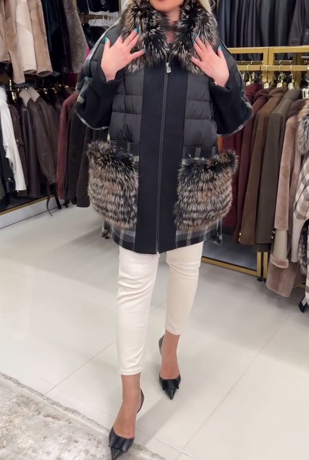 [Copy]Chic Relaxed-Fit Two-Piece Outerwear