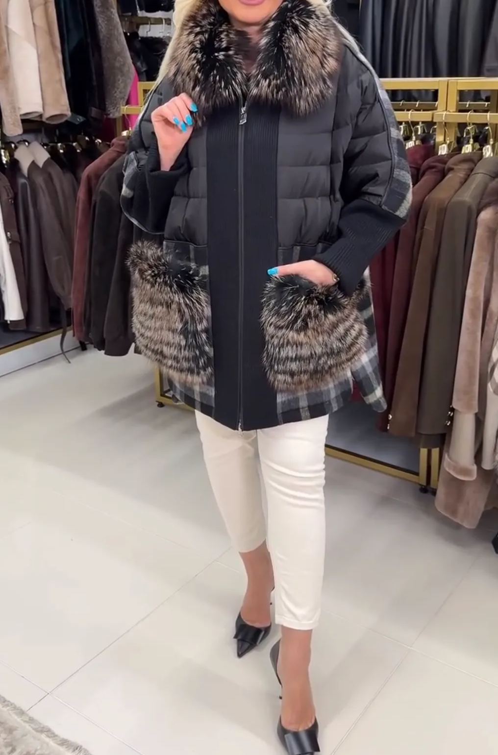 [Copy]Chic Relaxed-Fit Two-Piece Outerwear