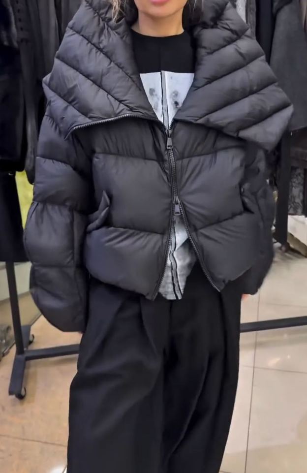 [Copy]Dark Brown Faux Fur Oversized Coat