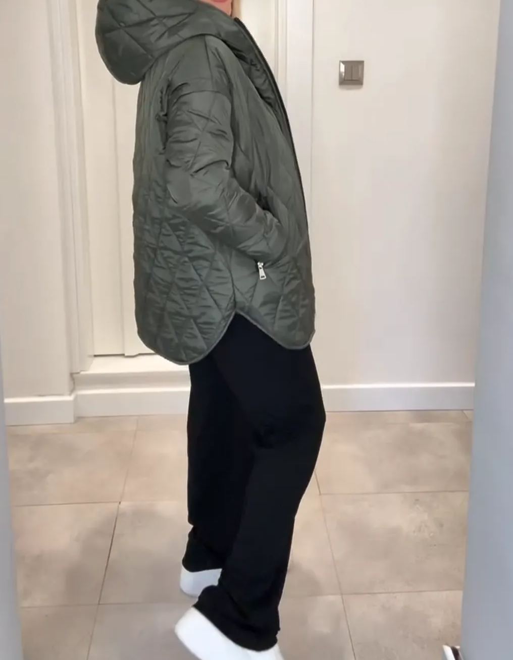[Copy]Tan Hooded Puffer Coat