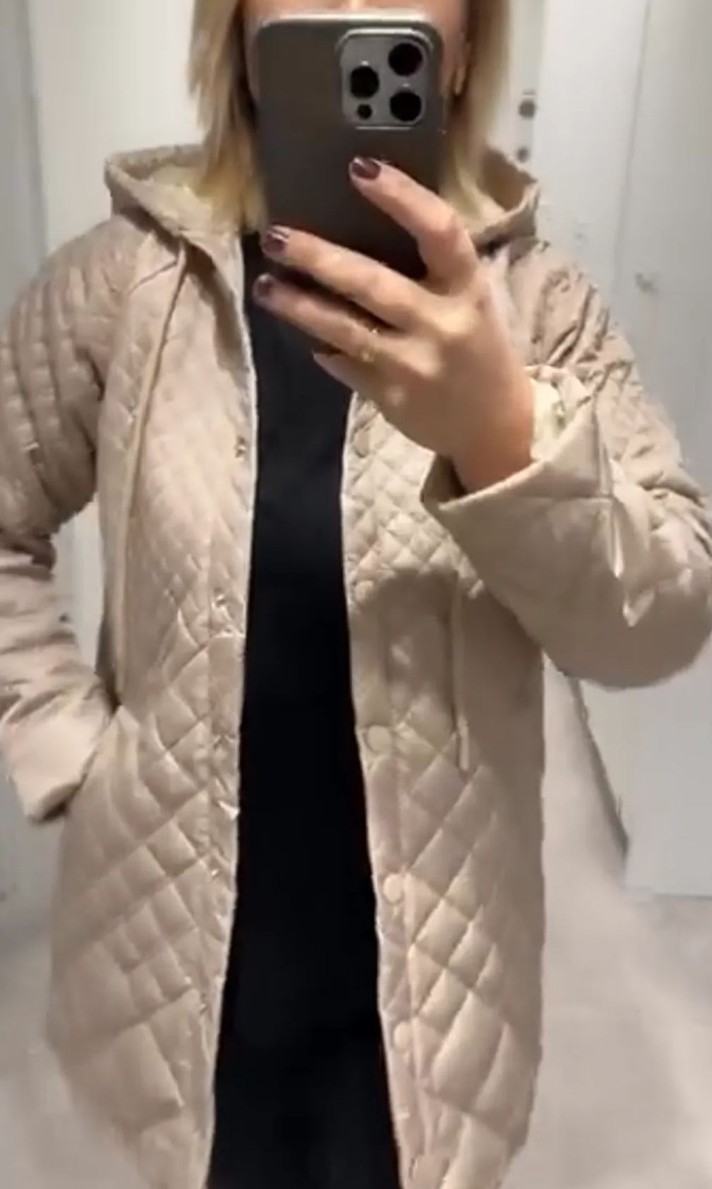 [Copy]Brown & Beige Patchwork Faux Fur Coat with Leopard Accent