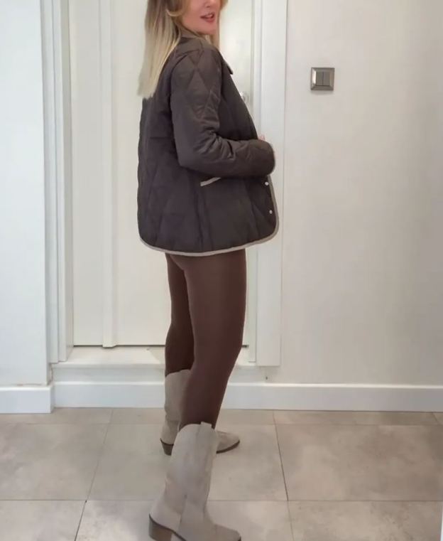 [Copy]Hooded quilted jacket