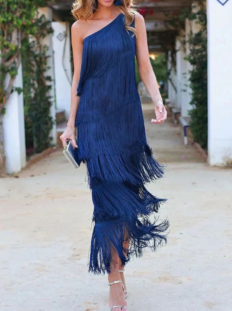 [Copy]Emerald Green Wrap Maxi Dress with Collar Neckline & Self-Tie Bow Belt