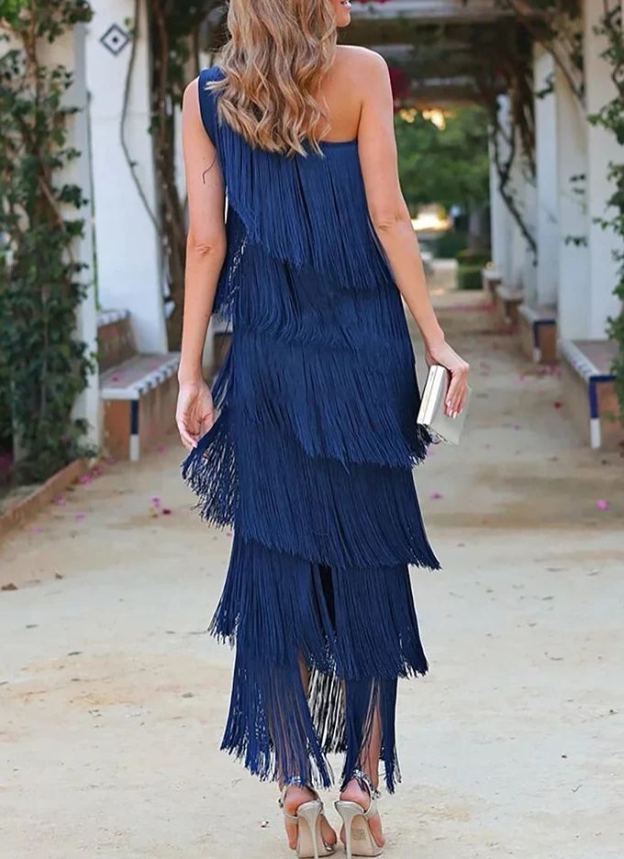[Copy]Emerald Green Wrap Maxi Dress with Collar Neckline & Self-Tie Bow Belt
