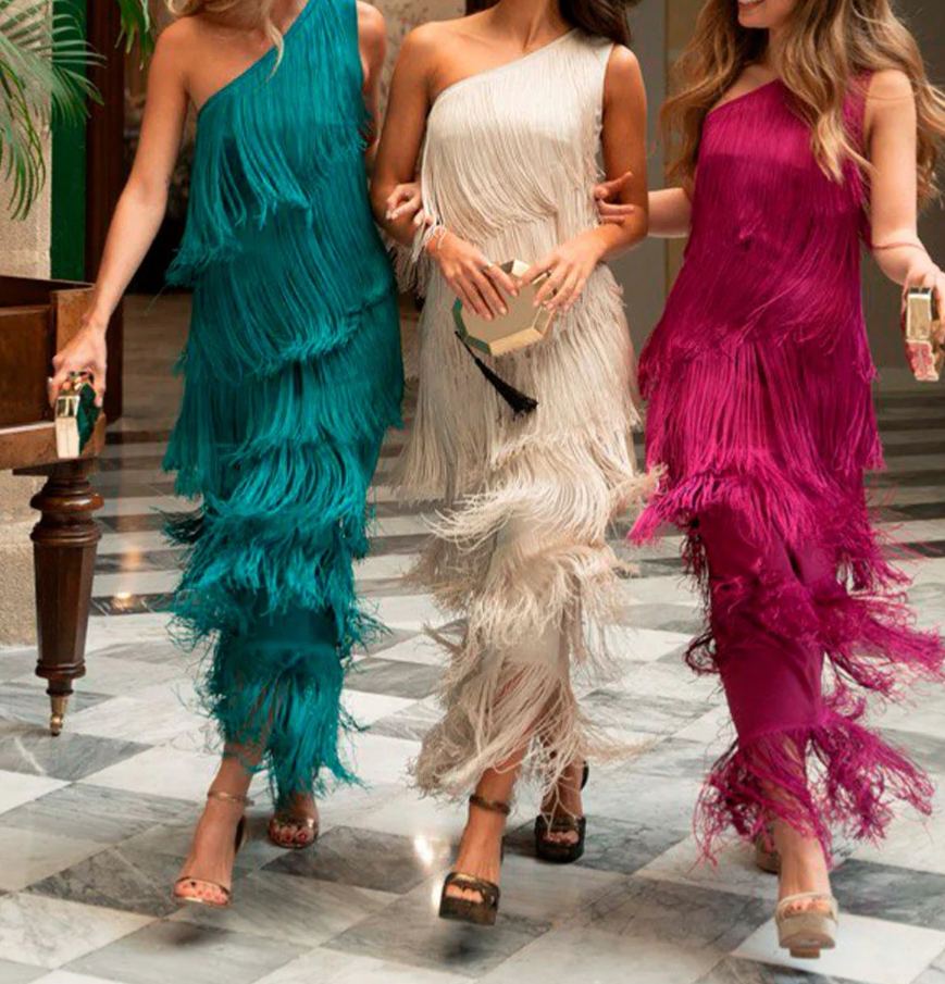 [Copy]Emerald Green Boho Maxi Dress with Puffed Sleeves & Lace Trim