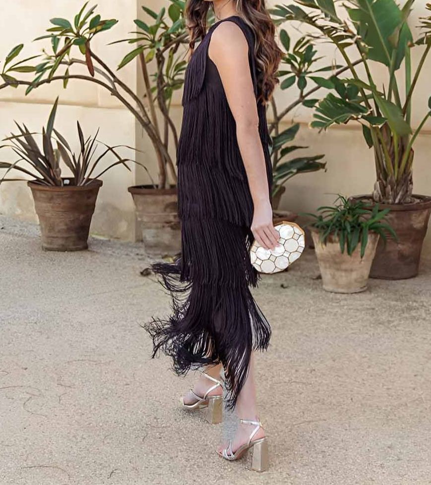 [Copy]Emerald Green Boho Maxi Dress with Puffed Sleeves & Lace Trim