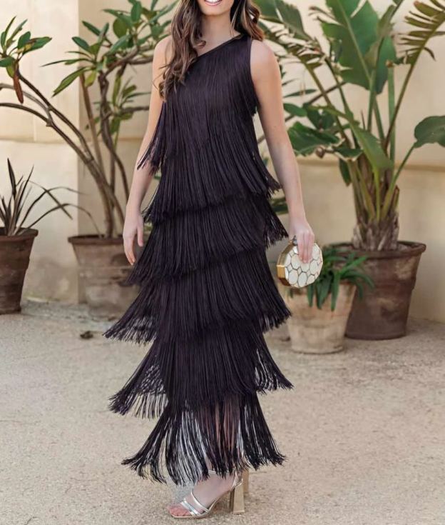 [Copy]Emerald Green Boho Maxi Dress with Puffed Sleeves & Lace Trim