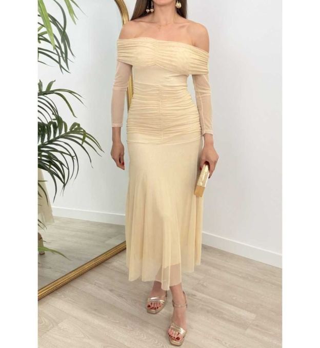 [Copy]Elegant Chocolate Brown One Shoulder Maxi Dress, Ruched Formal Evening Gown