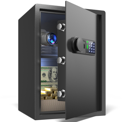 Wedlon Safe Box for home - 18 KG Touch screen lock Box「50E」