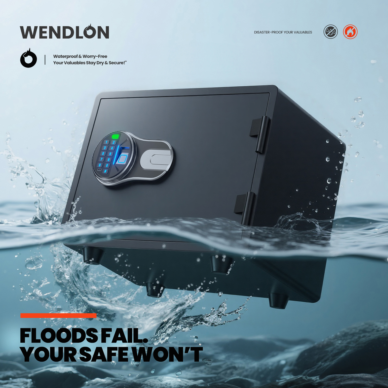 Fireproof safe
