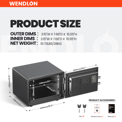 Fireproof safe