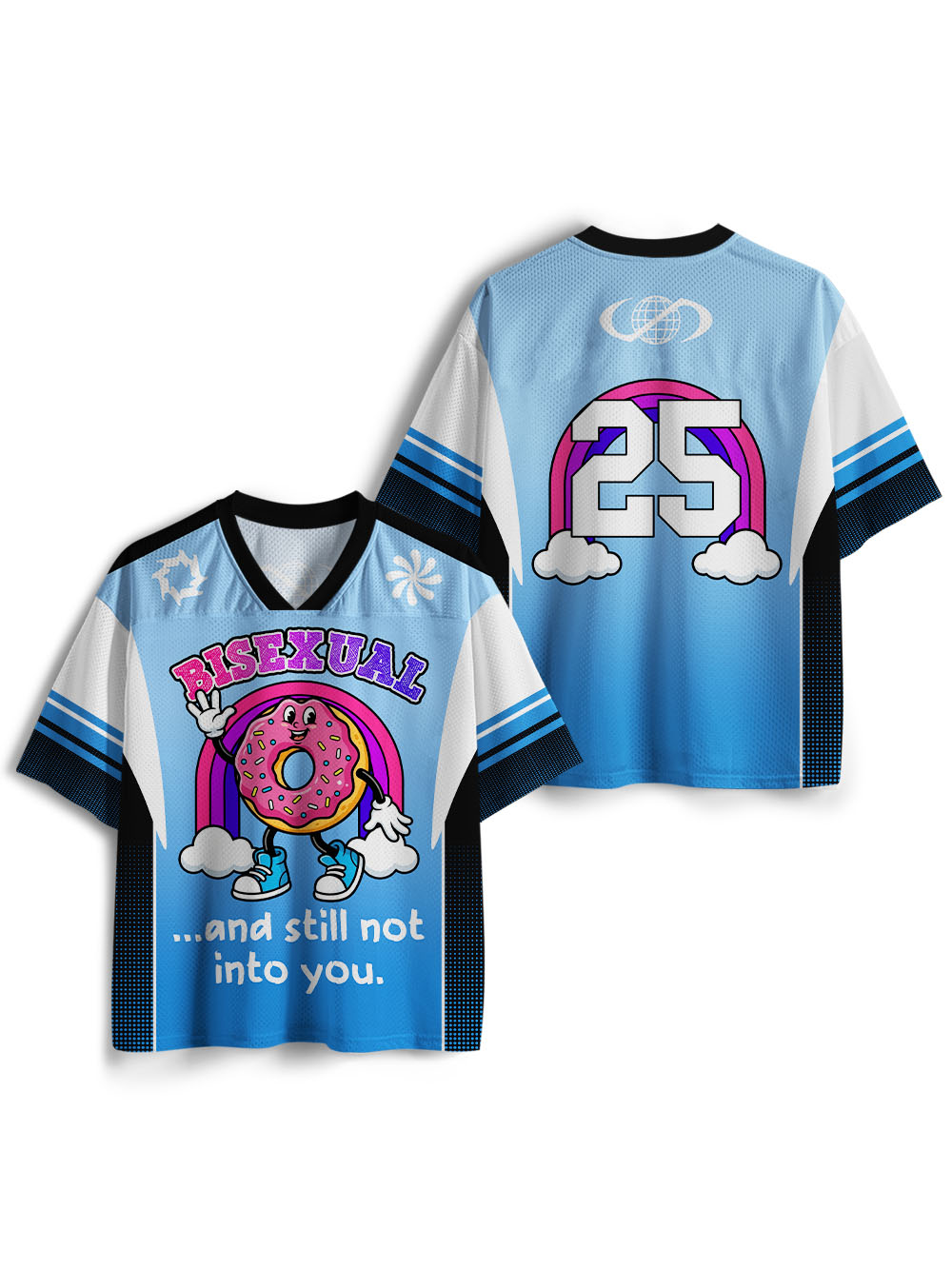 BISEXUAL MESH JERSEY