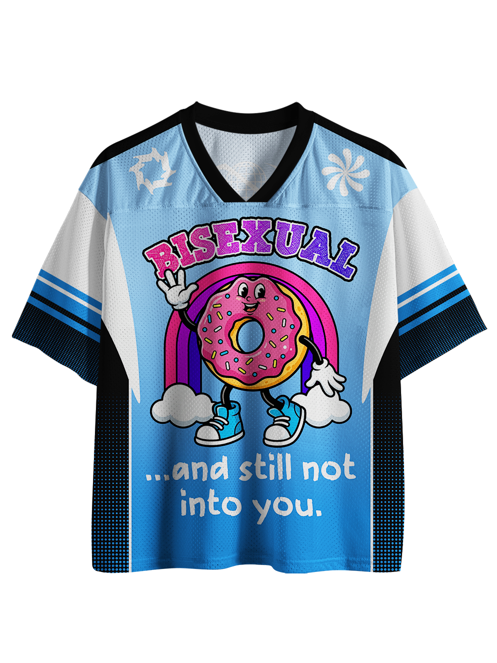 BISEXUAL MESH JERSEY
