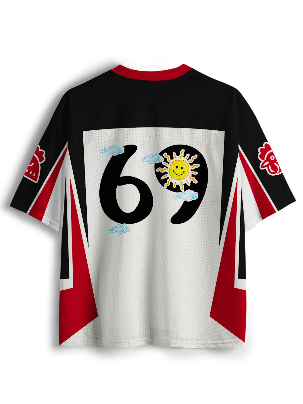 RUB MY COCK FOR GOOD LUCK MESH JERSEY
