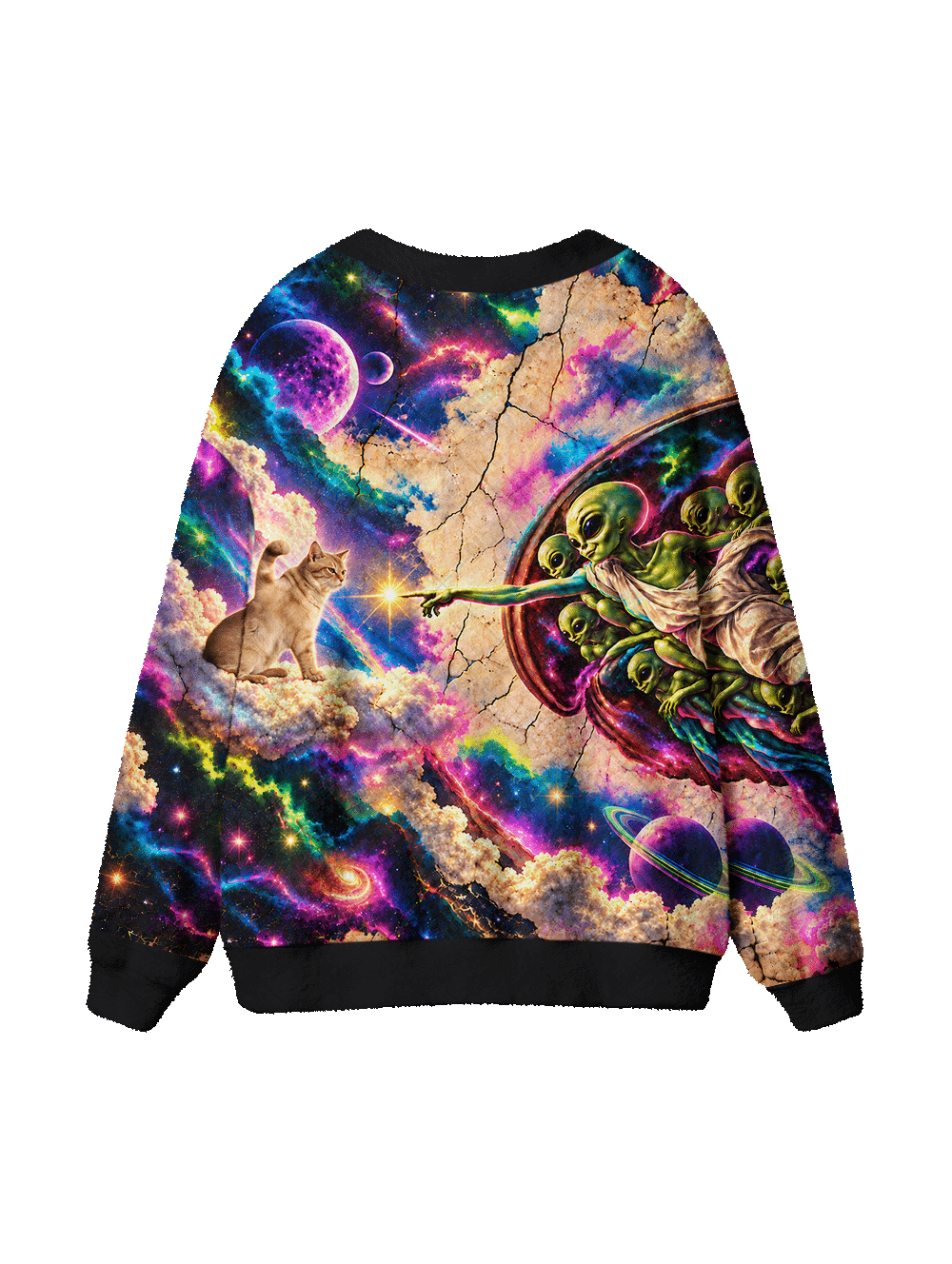 SPACE CREATION UGLY CARDIGAN SWEATERS