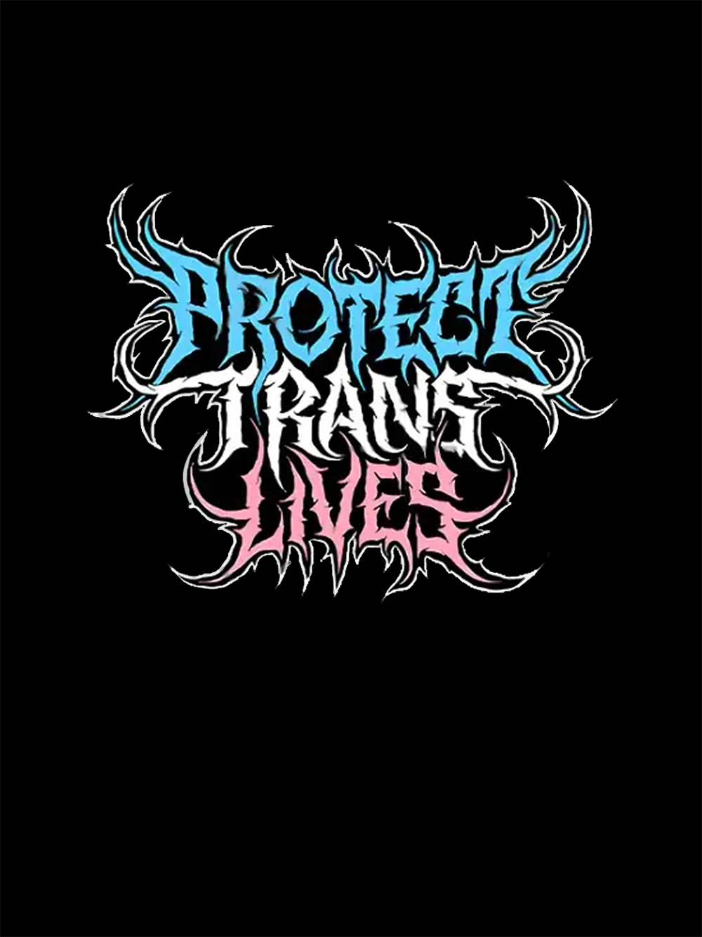 Protect Trans Lives Washed Tshirt