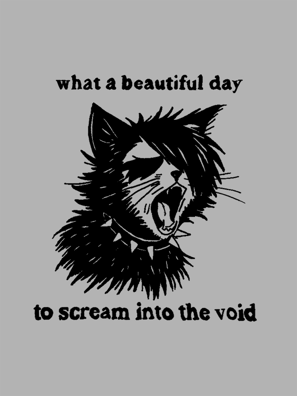 What a Beautiful Day to Scream Washed Tshirt