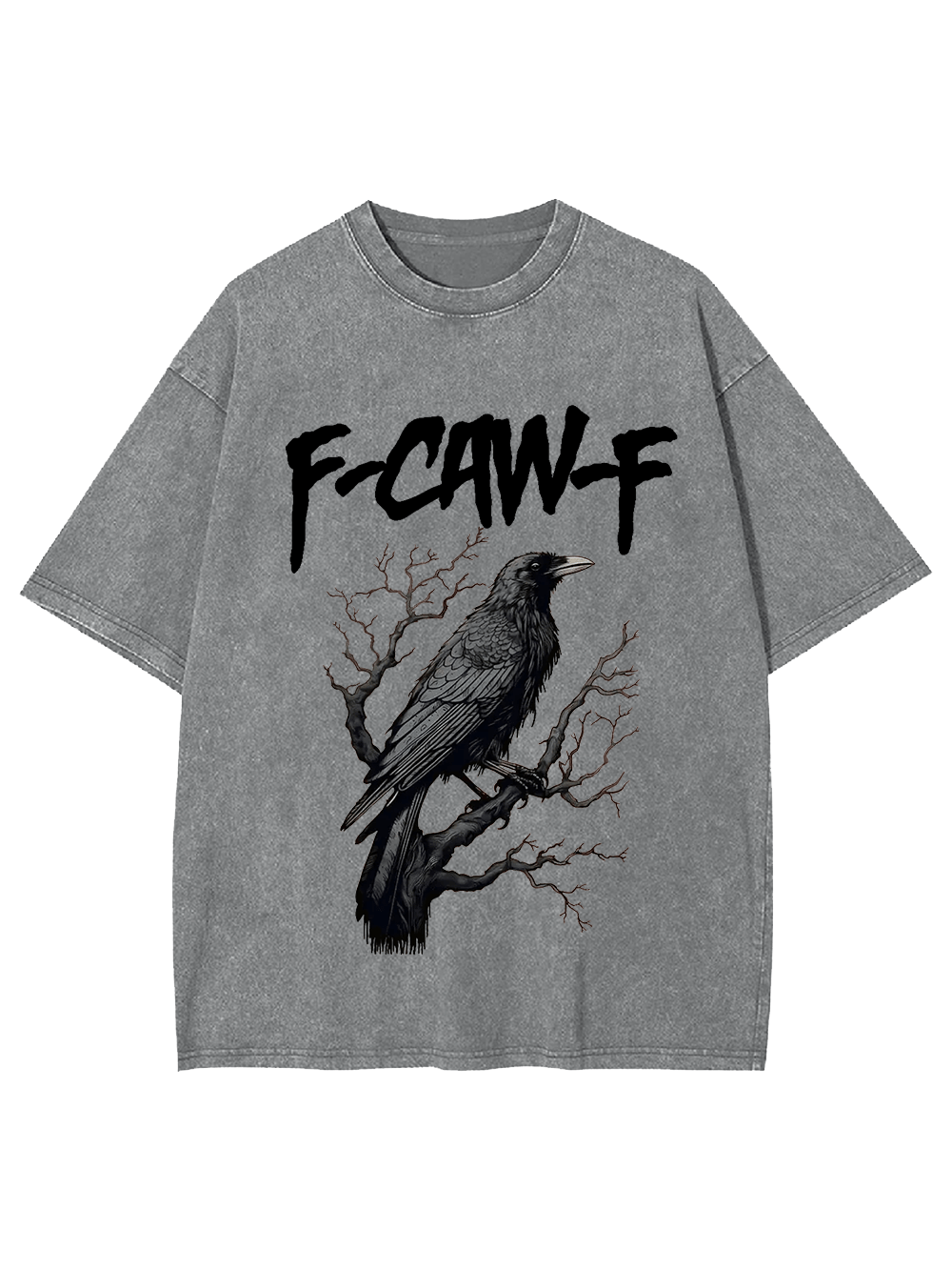 F-Caw-F Washed Tshirt