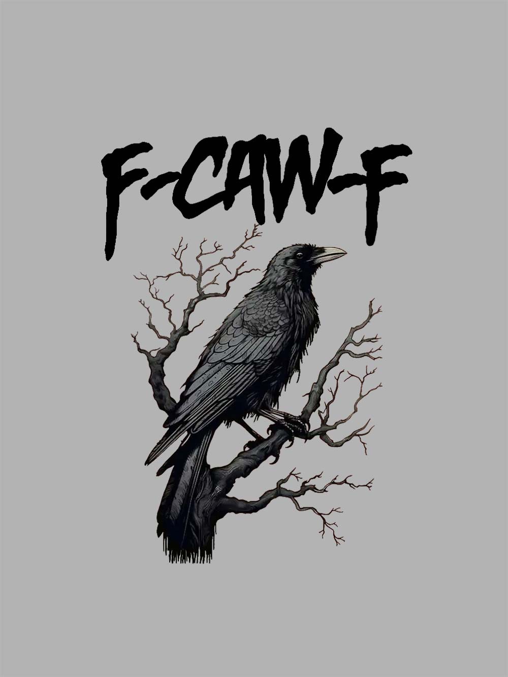 F-Caw-F Washed Tshirt