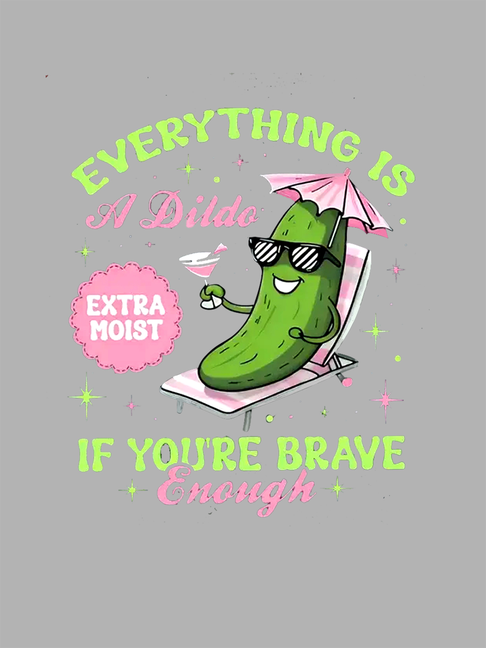Everything Is Possible If You're Brave Enough Washed Tshirt