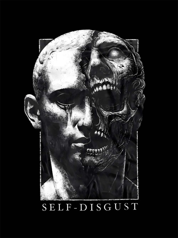 Self-Disgust Washed Tshirt